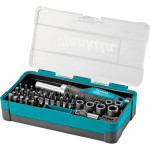 Makita set bitova i nasadnih ključeva B-36170 1/4" s odvijačem s čegrt