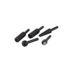 Wolfcraft W2540 Set nastavaka za rašpanje i upuštanje, 5 dijeln
