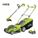 Ryobi aku kosilica RLM18X41H240 + trimer OLT1832