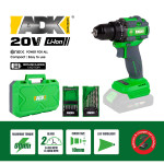 ADK aku udarna bušilica-odvijač SF4E103 Enex 20V bez baterije kovčeg +