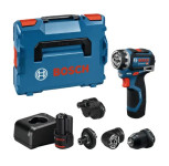 BOSCH aku bušilica-izvijač GSR 12V-32 FC + 4 nastavka 2xAku 12V 2,0Ah