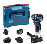 BOSCH aku bušilica-izvijač GSR 12V-32 FC + 5 nastavka + L-BOXX