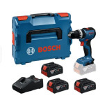 BOSCH aku udarna bušilica-izvijač GSB18V-52 3xAku 18V 5,0Ah + L-BOXX