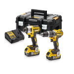 Dewalt DCK266P2T set aku udarna bušilica odvijač DCD796 + udarni odvij