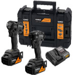 DeWalt McLaren aku set udarni odvijači DCK2224MP2T 18V DCF86M 1/4"+ DC