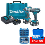 MAKITA aku set alata - DLX2127X1 3xAku 18V 3,0Ah + GRATIS BGS set nas.
