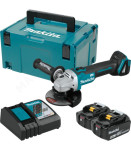 MAKITA DGA506RGJ Akumulatorski kotni brusilnik, 125mm, SET