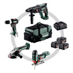 Metabo aku set alata Combo Set 4.3 18V, 4 alata, 3 x 4,0 Ah, brzi punj