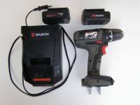 Wurth - akumulatorska baterijska bušilica / odvijač 14 V