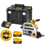 DeWalt aku uranjajuća (potopna) kružna pila DCS525P2T 18V 165mm 2x5,0A