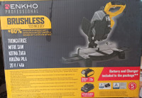 Enkho aku preklopna pila sa baterijom i punjačem