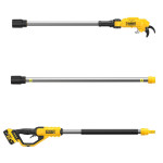 DeWalt aku teleskopske škare za grane DCMPP569P1 1x18V 5,0Ah , do 38mm