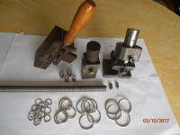 Alati komplet za odsijecanje i ravnanje čeličnih karika više veličina