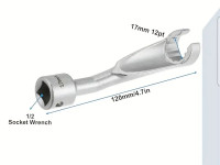 Ključ za dizne injektore 17mm