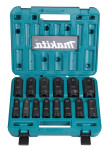 Makita set udarnih nasadnih ključeva E-16586 1/2" 10–32 mm, 14 kom, Im