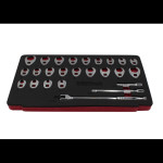Set viličastih nasadnih ključeva 8 - 22 mm, 5/16" - 7/8"