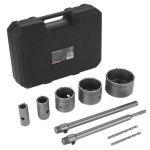 Set karbidnih SDS kruna za beton,ciglu,kamen  30-100mm