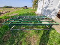 Radni stol za okivanje pvc stolarije, REIPLINGER štanca