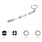 PRIVJESAK- PRIBOR 4 U 1-ODVIJAČ ( NAOČALE/MOBITEL/SAT/RAČUNALA )