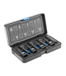 HOEGERT HT6R006 Set udarnih natičnih ključev Spline, 1/2", CrMo