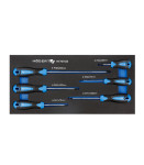 HOEGERT SET IZVIJAČEV, PH6, organizator EVA, za voziček z orodjem