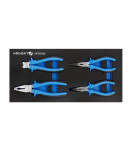 HOEGERT SET KLEŠČ ZA SEEGER OBROČKE, 4-DELNI, organizator EVA, za vozi