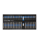 HOEGERT SET VIJAČNIH NASTAVKOV, 40-DELNI, organizator EVA, za voziček