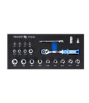 HOEGERT SET VIJAČNIH NASTAVKOV Z RAGLJO, 3/8", 22-DELNI, organizator E