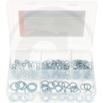 Set nazubljenih podloški DIN 6798-A Granit, 200 komada (5 vrsta)