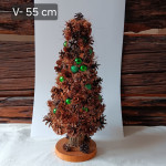 Božićno drvce od češera