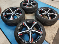 18 cola RONAL alu felge 18'' + gume GY , rupe 5x112, 4 kom.