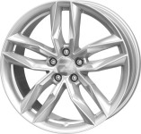 2DRV WH40 8,5x19 5x112 ET30 CB66,6 RACE SILBER – alu felga