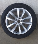 Alu felga VW 17'' 5x112, sa gumom Continental 235/45/17 - NOVO