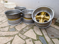 Alu felge 13'' rupe 4, 4 kom.