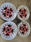 Alu felge 13'' rupe 4x100, 4 kom.