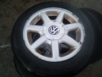 Alu felge 14 cola,; rupe 4x100, 4 kom., orginal Golf