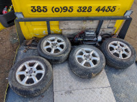 Alu felge 14'' rupe 4x100, 4 kom.