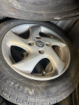 Alu felge 15'' rupe 4x108, 4 kom. Sa gumama