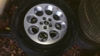Alu felge 15'' rupe 5, 4 kom.Alfa 15 cola