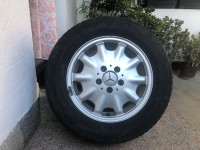 Alu felge 15'' rupe 5x112, 4 kom. sa zimskim gumama, Mercedes
