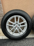 Alu felge 16'' 5x114.3 s zimskim gumama(bile na Nissan Qashqai)