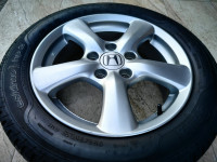 ALU FELGE 16" ORIG. HONDA + ZIMSKE GUME 205/55/16 KAO NOVO POVOLJNO