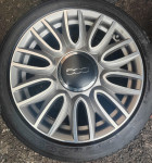 Alu felge 16'' rupe 4x98, 4 kom. Fiat 500