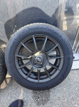Alu felge 16'' rupe 5x112, 4 kom. + Continental ljetne gume 205/55/16