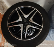 Alu felge 16'' rupe 5x112, sa Continental gumama