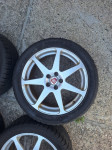 Alu felge 17'' rupe 5x98 sa gumana 215/45/17. Fiat Doblo. Opel Combo