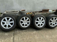 Alu felge 16'' + SAVA LJETNE GUME ( 205/55/16 ) sa AL felgama