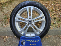 Alu felge 17''5x112 orig Mercedes+TPMS+zimske M+S gume-Novi Mod-023g