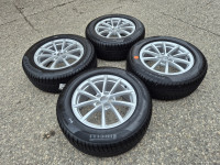 Alu felge 17 5x112 ORIGINAL Audi sa zimskim gumama 225/60R17 99H Pirel