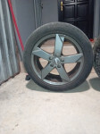 Alu felge 17'' sa gumama 5x112, 4 kom.